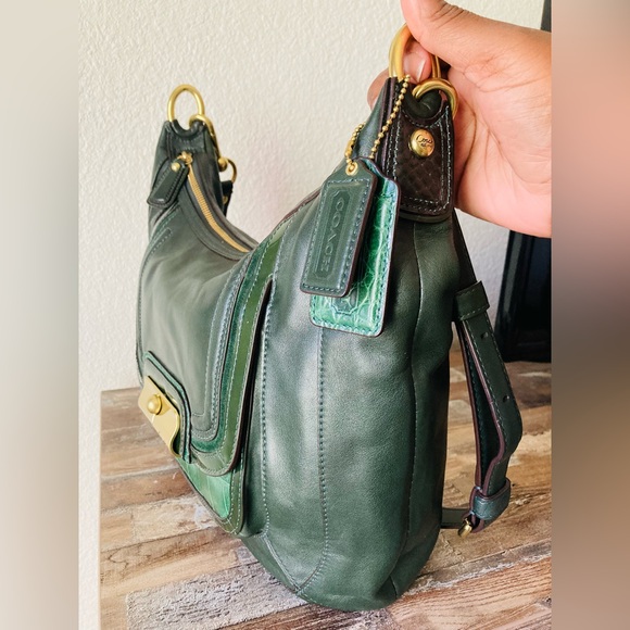 Coach Smooth Leather Crossbody Hobo - Picture 5 of 11